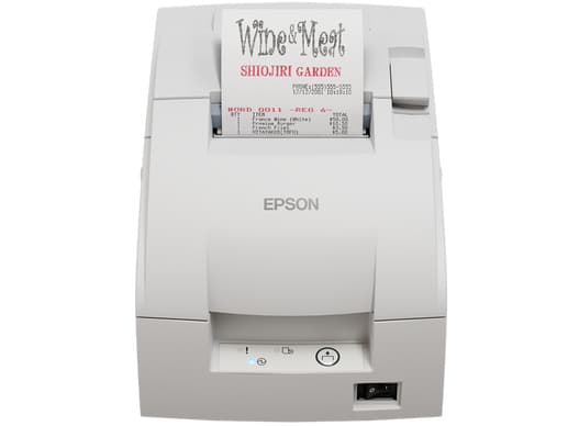 Epson TM U220IIB (141) - Kvitteringsskriver - tofarget (monokrom) - punktmatrise - Rull (7,6 cm) - 16 cpi - 9 pin - inntil 8.8 linjer/sek - LAN, USB