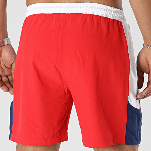 Short De Bain A Bandes Sestu FAM0396 Rouge