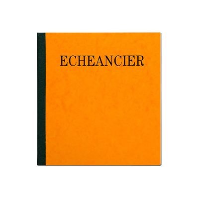Exacompta - Échéancier - 72 pages - 21 x 19 cm