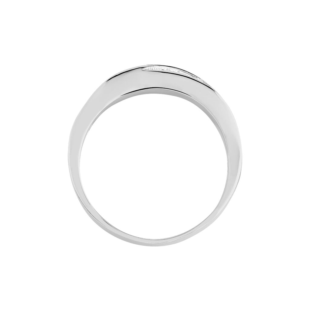Bague Bethany Argent Blanc Oxyde De Zirconium