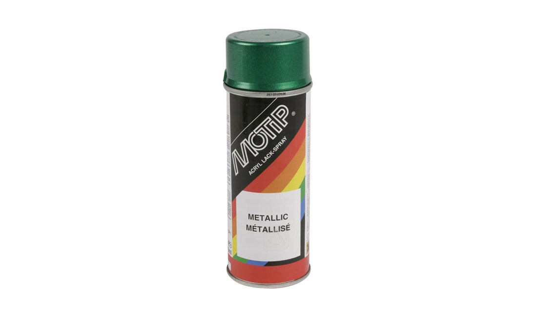 Spraymaling, grønmetallic
