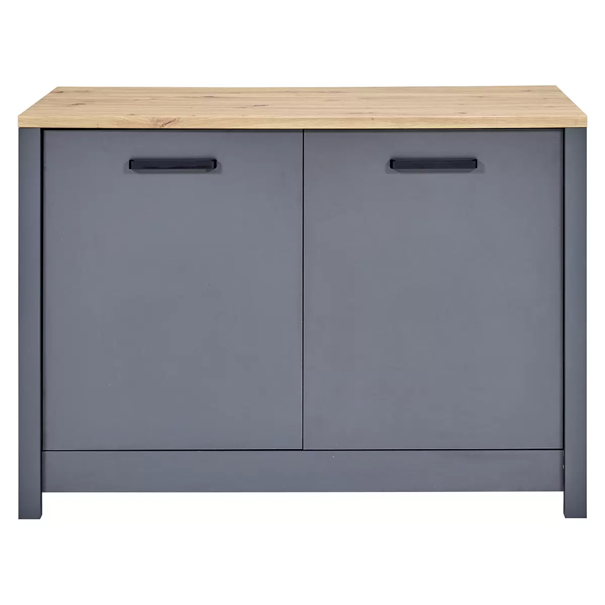 Spülenschrank Veneto anthrazit,Artisan Eiche