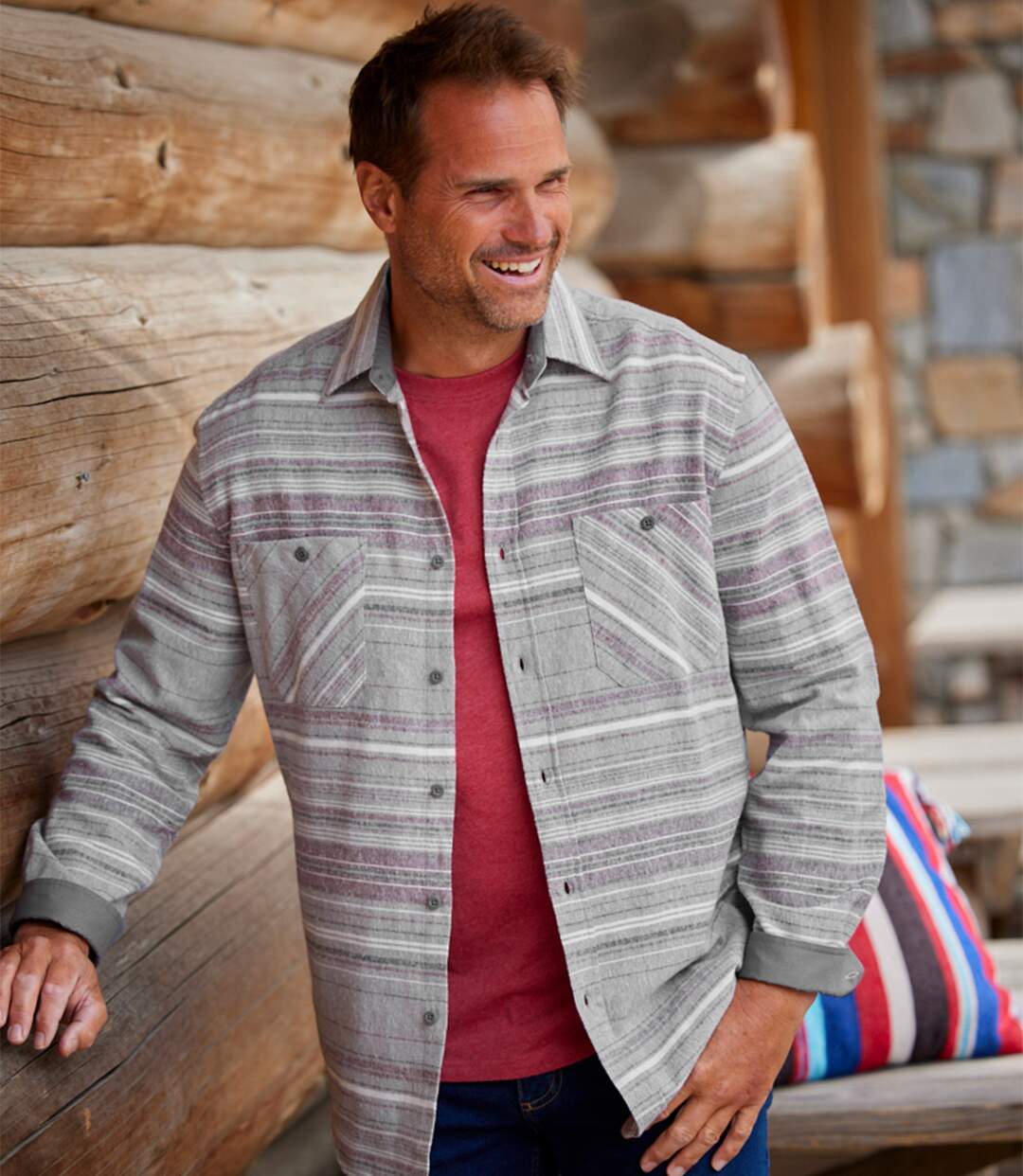 Chemise Flanelle Rayée