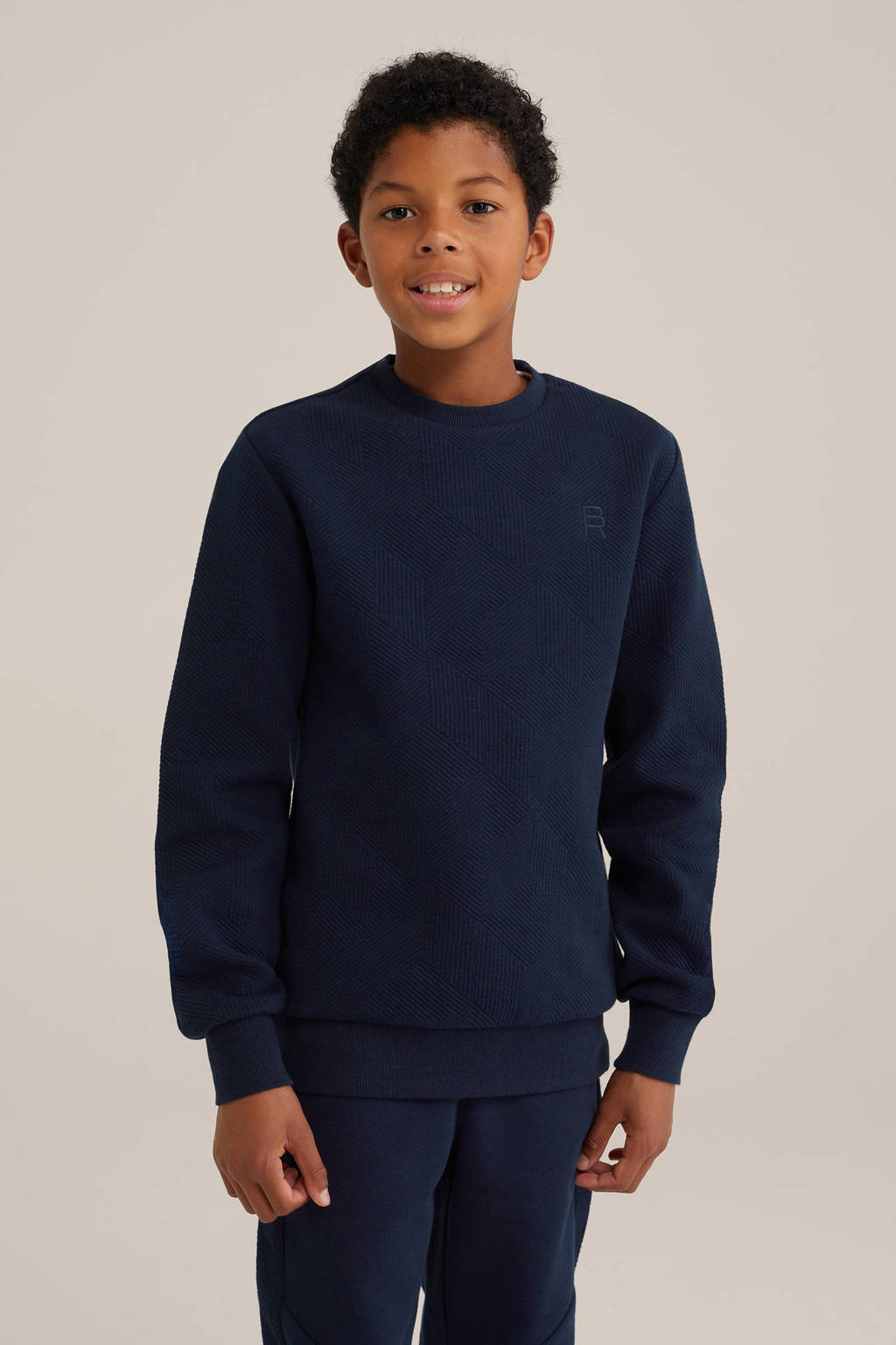 WE Fashion sweater royal navy