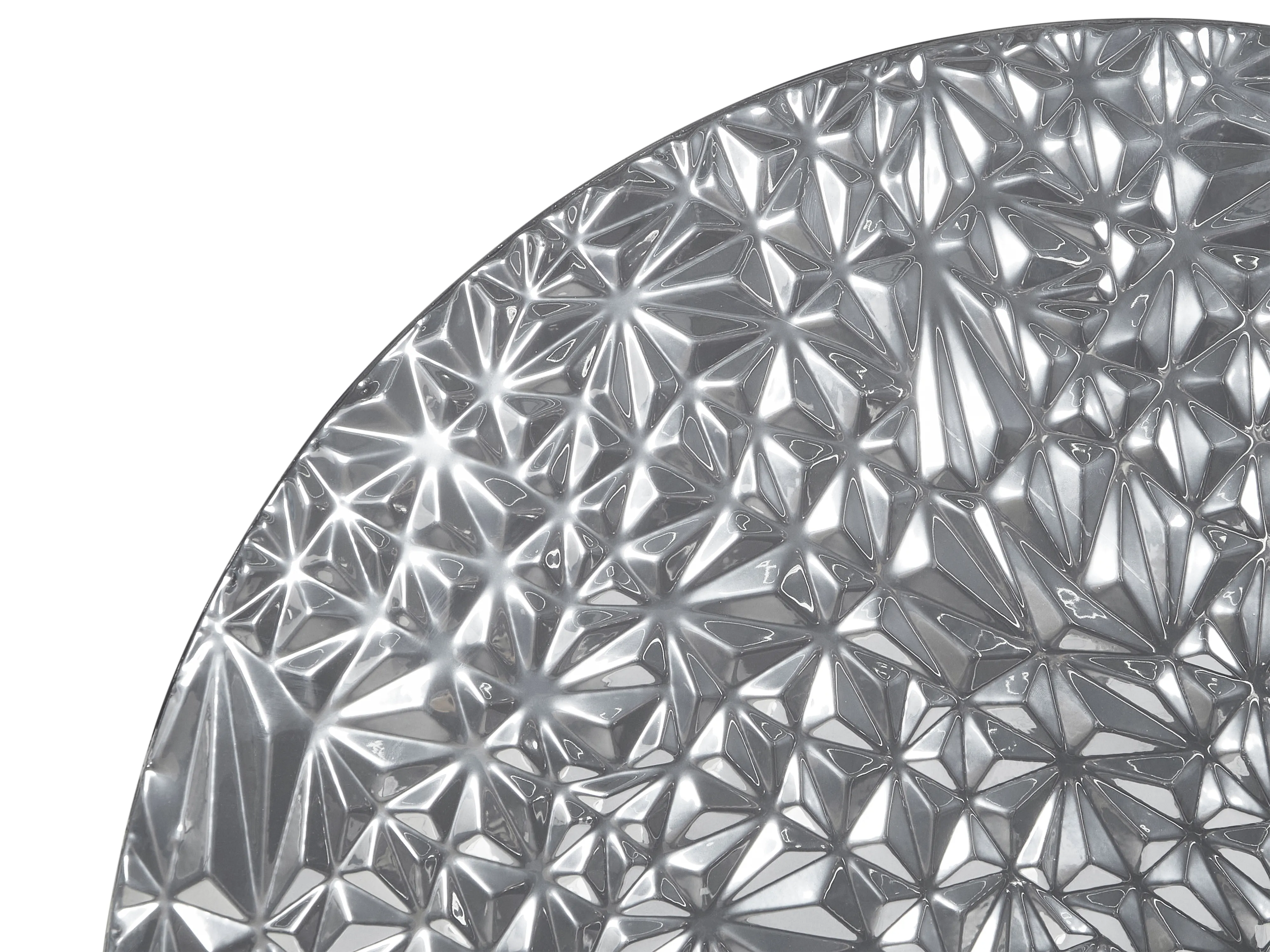 Wanddecoratie MOSCAVIDE Metaal 60 cm Zilver