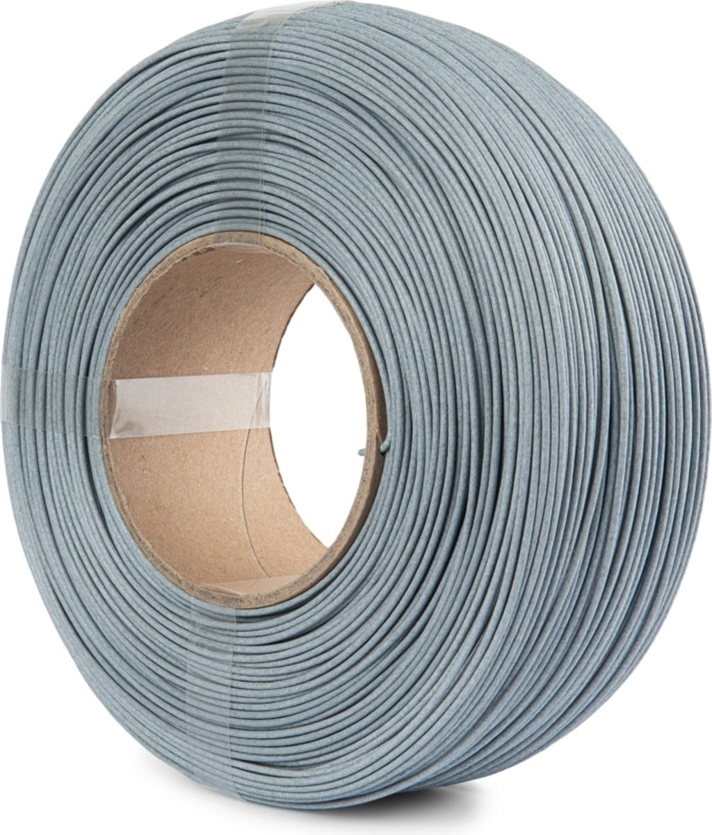 The Filament  ReFill PETG CF Grey, 1,75 mm / 1000 g    Mit 3 % Kohlefasern verstärktes PETG ohne Spule in Grey