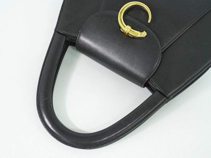 Cartier Vintage Cartier Handbag Navy
