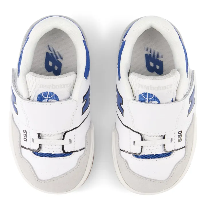 New Balance Baskets Lacets et Scratchs 550 | Bleu
