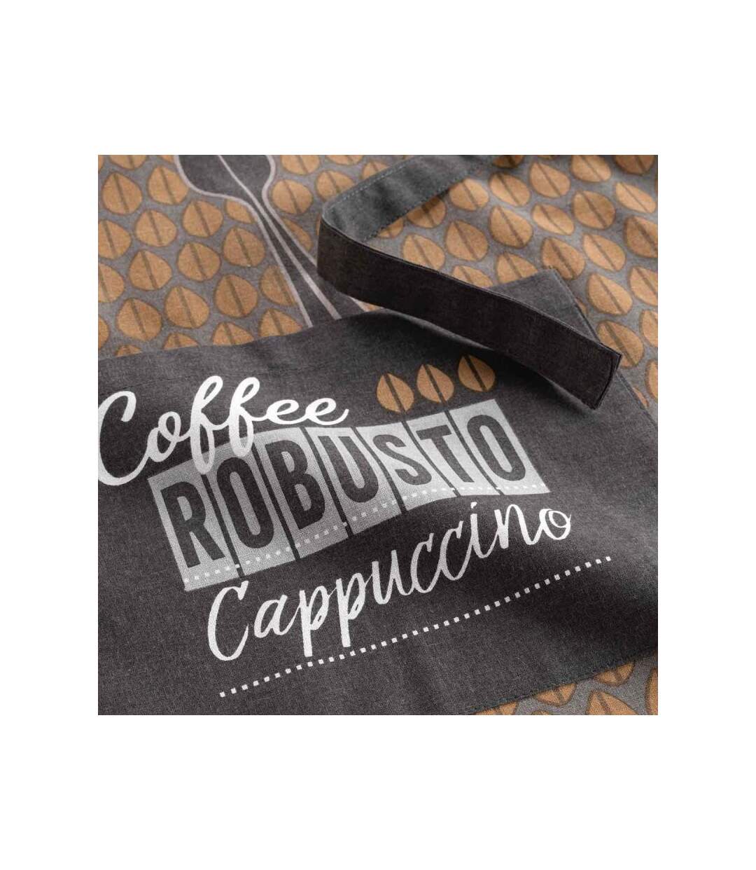 Tablier de Cuisine Cappuccino 84cm Marron