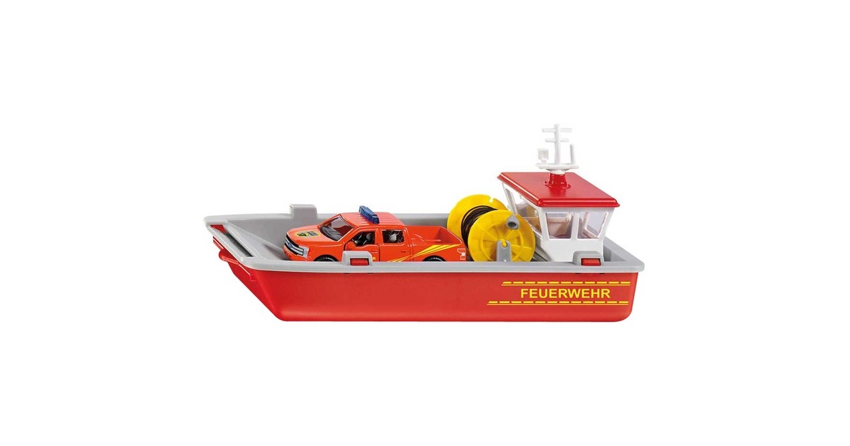 SIKUBrandweer werkboot Speelgoedvoertuig