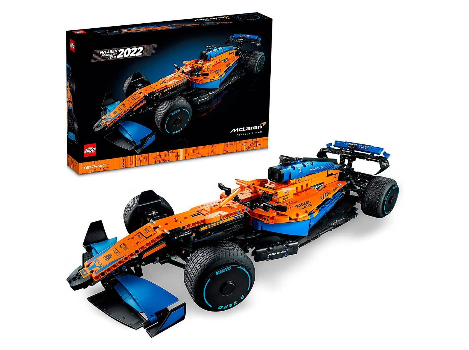 CARRO DE CORRIDA MCLAREN LEGO TECHNIC FÓRMULA 1