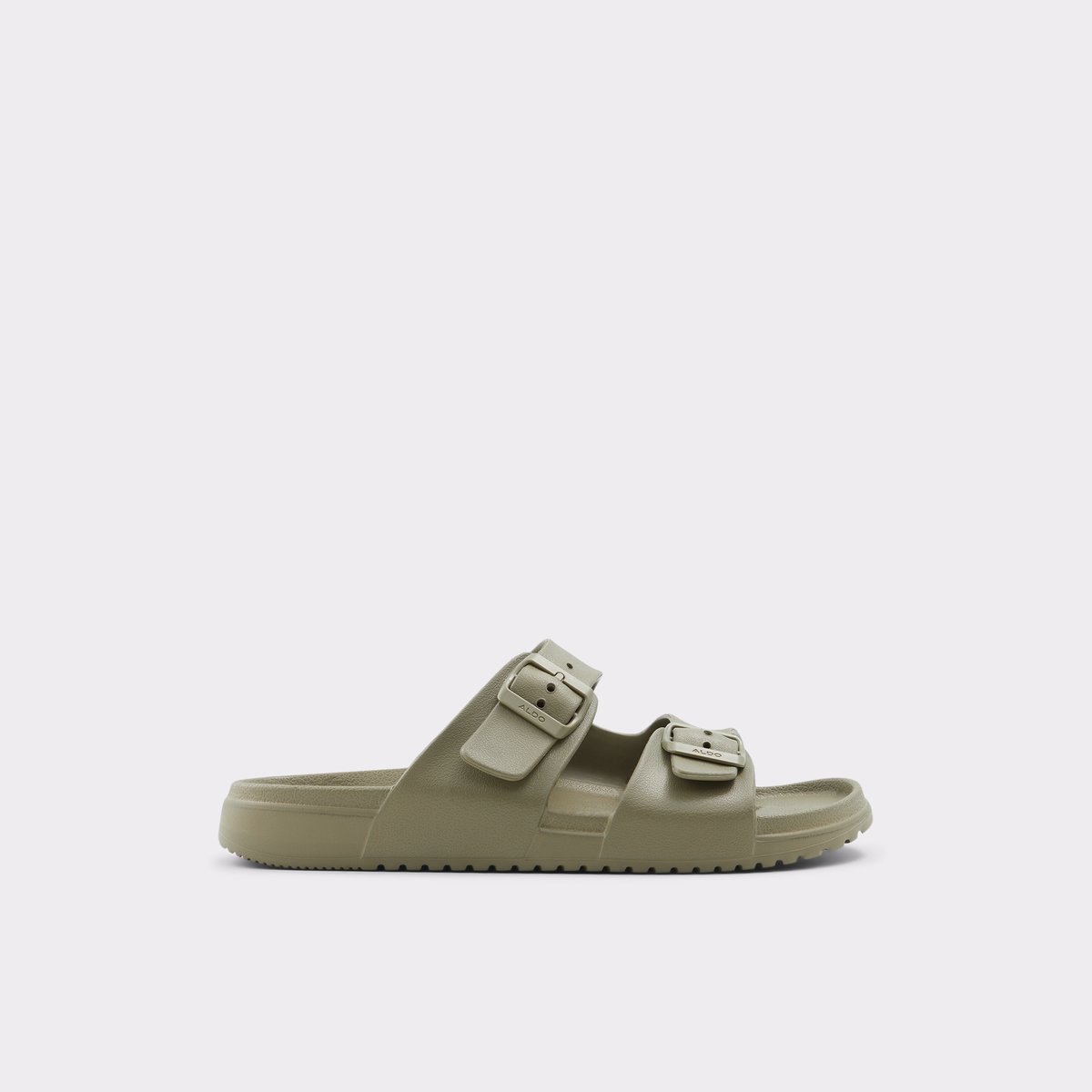 Hideo Khaki Men Slides