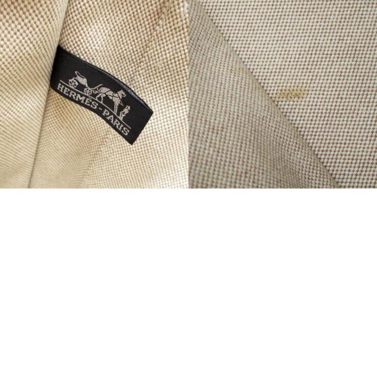 Hermès Vintage Hermès Handbag Beige
