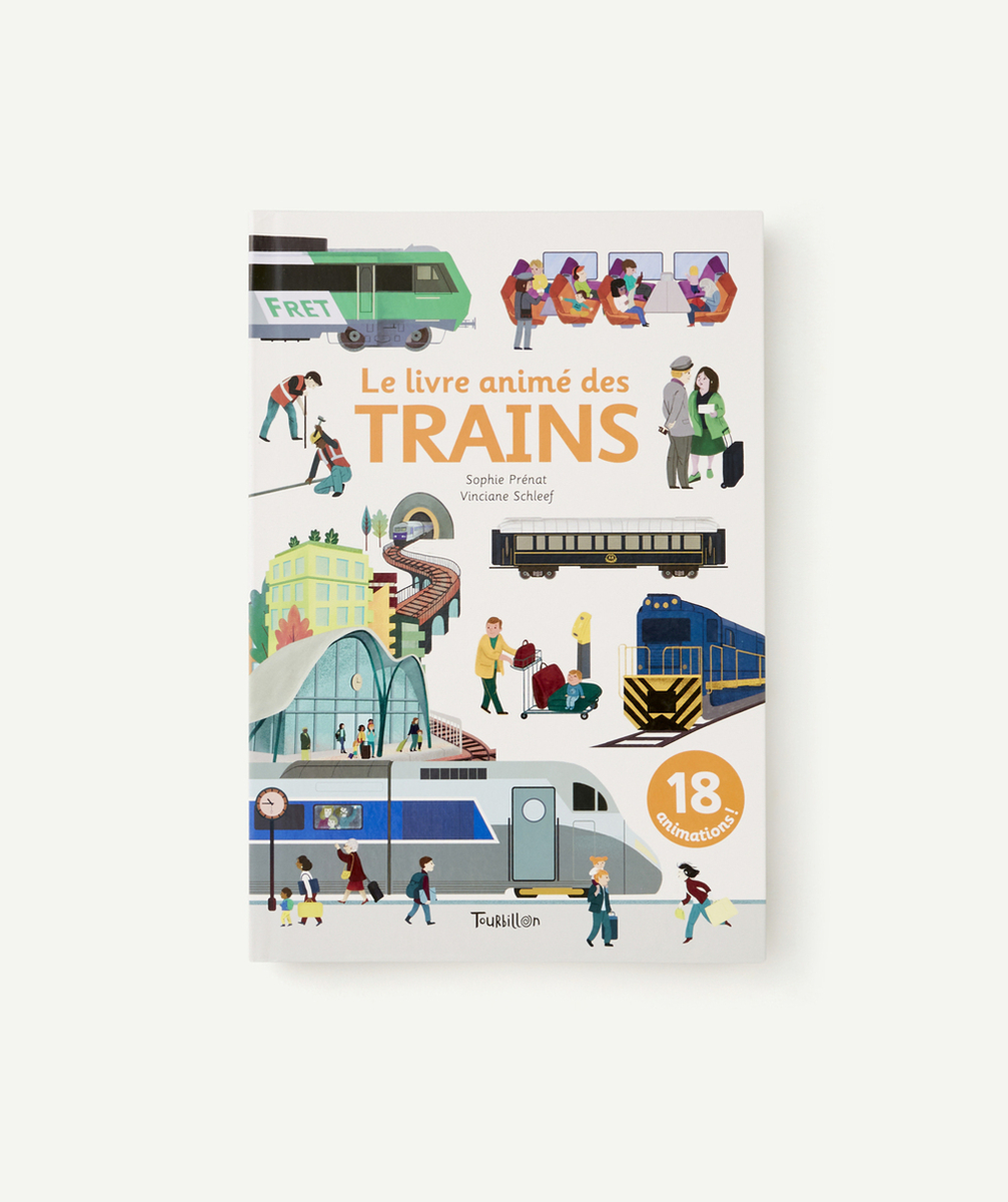 TOURBILLONLE LIVRE ANIMÉ DES TRAINS