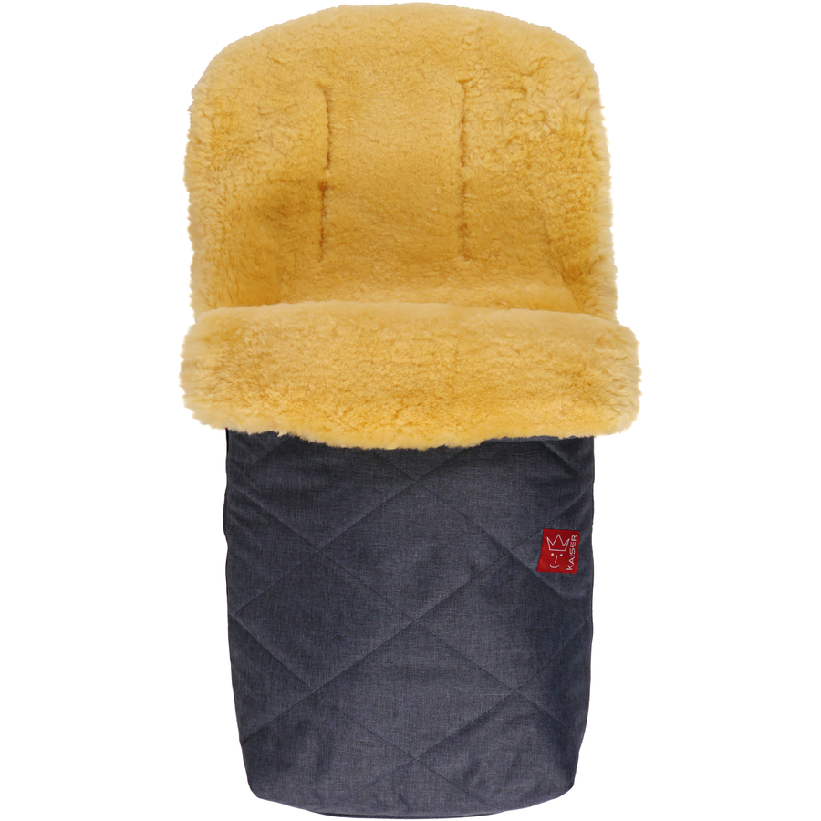 KAISER Winterfußsack Natura navy melange