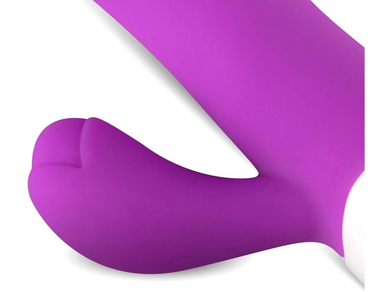 Teazers Realistischer Rabbit Vibrator Lila Vibrator mit doppelter Stimulation
