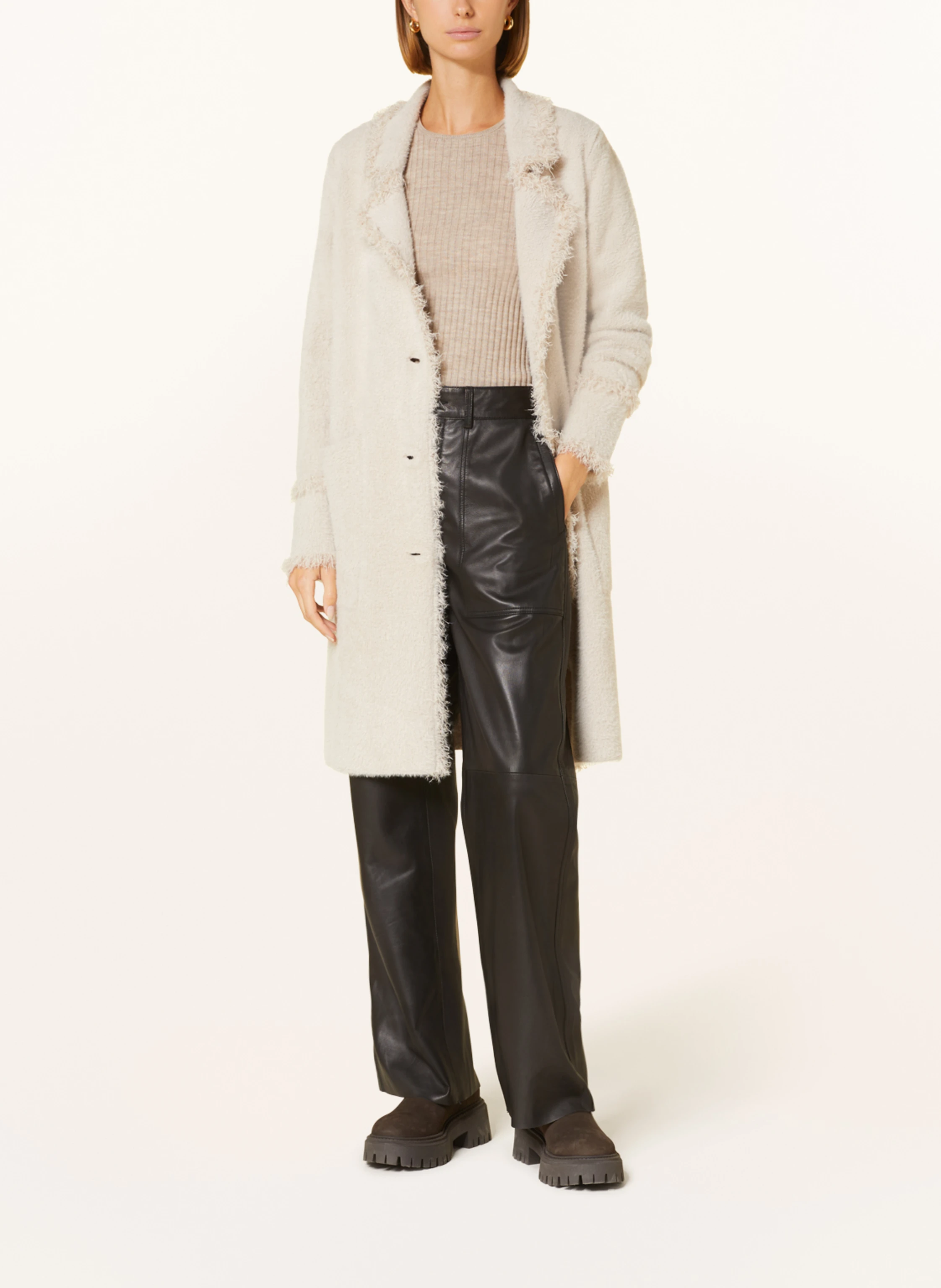 RINO & PELLE Strickmantel CATENA