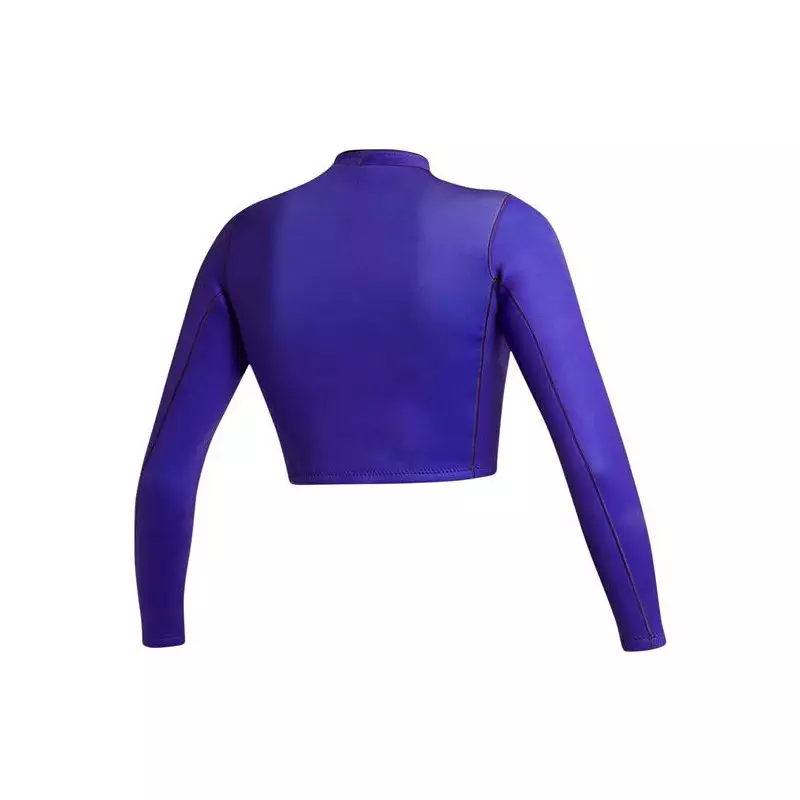 Top néoprène femme MYSTIC Lunar L/S Crop Top Neoprene 2mm Purple