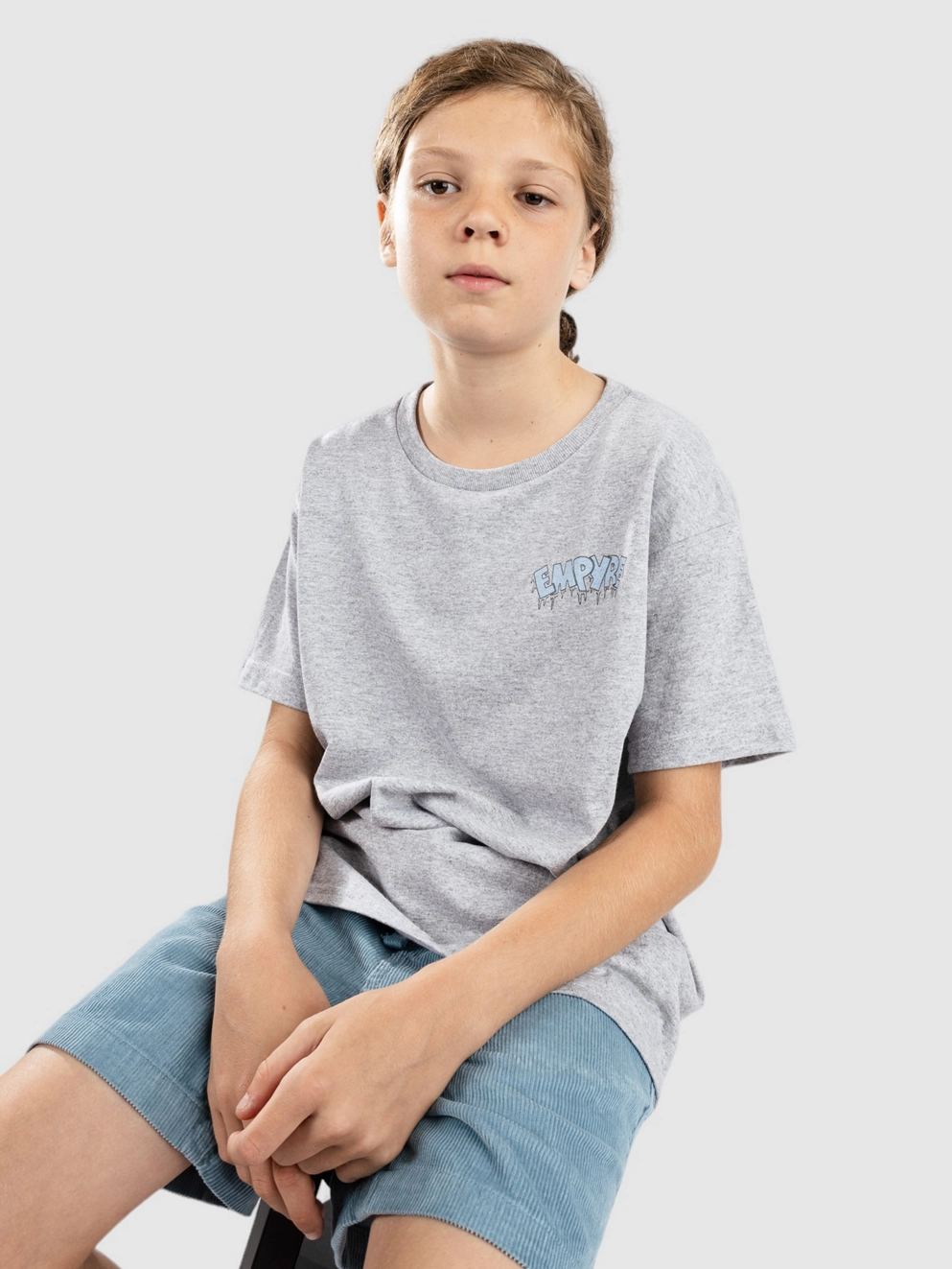 Empyre Bread Winner Kids T-Shirt heather grey