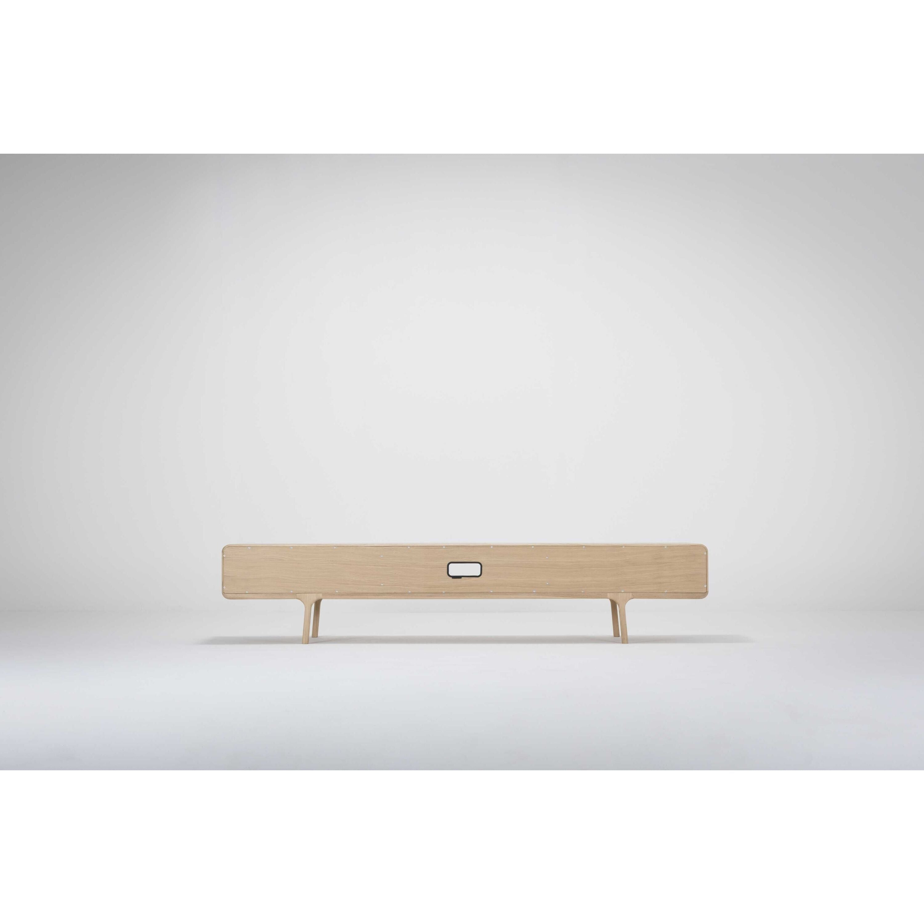 Fawn lowboard tv-meubel 2 lades 220x45 whitewash