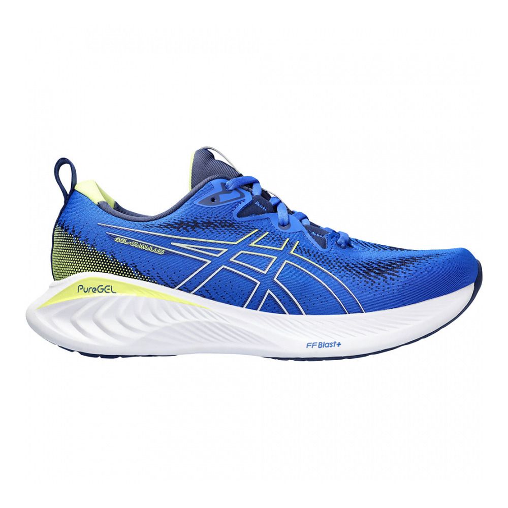 Asics GEL-CUMULUS 25 - Chaussures running Homme illusion blue/glow yellow
