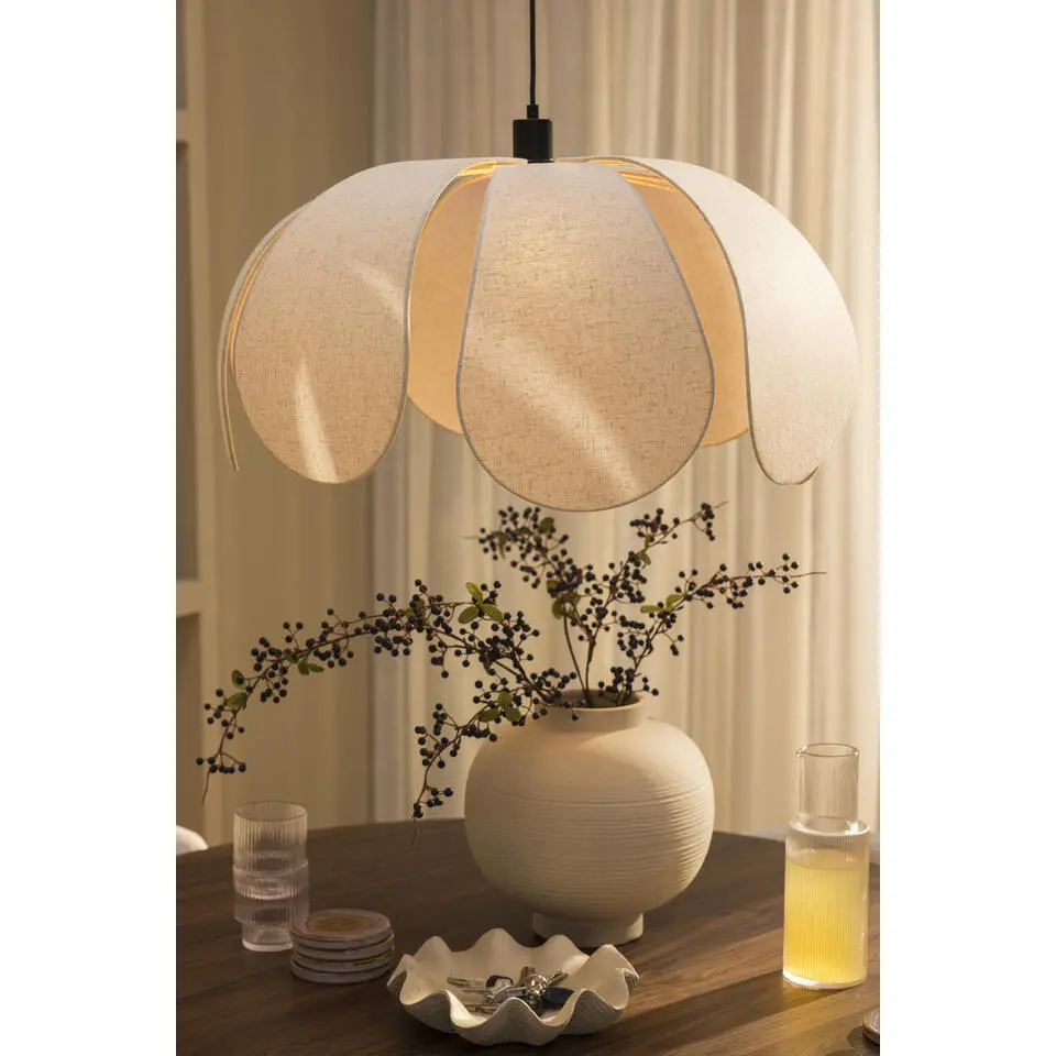 Hanglamp Belle - off-white - 120xØ68 cm