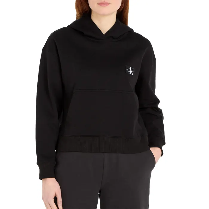 Calvin Klein Woven Label Hoodie Dames