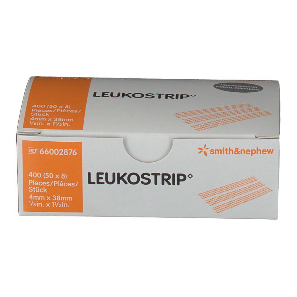LEUKOSTRIP Nahtmaterialbox Wundnahtstreifen 4 mm x 38 mm