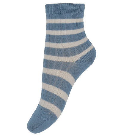 MP Socken - Eli - Provinziell Blue/Weiß gestreift