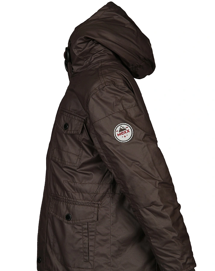 Winter-Parka MOUNTAIN GUIDE in dunkelbraun