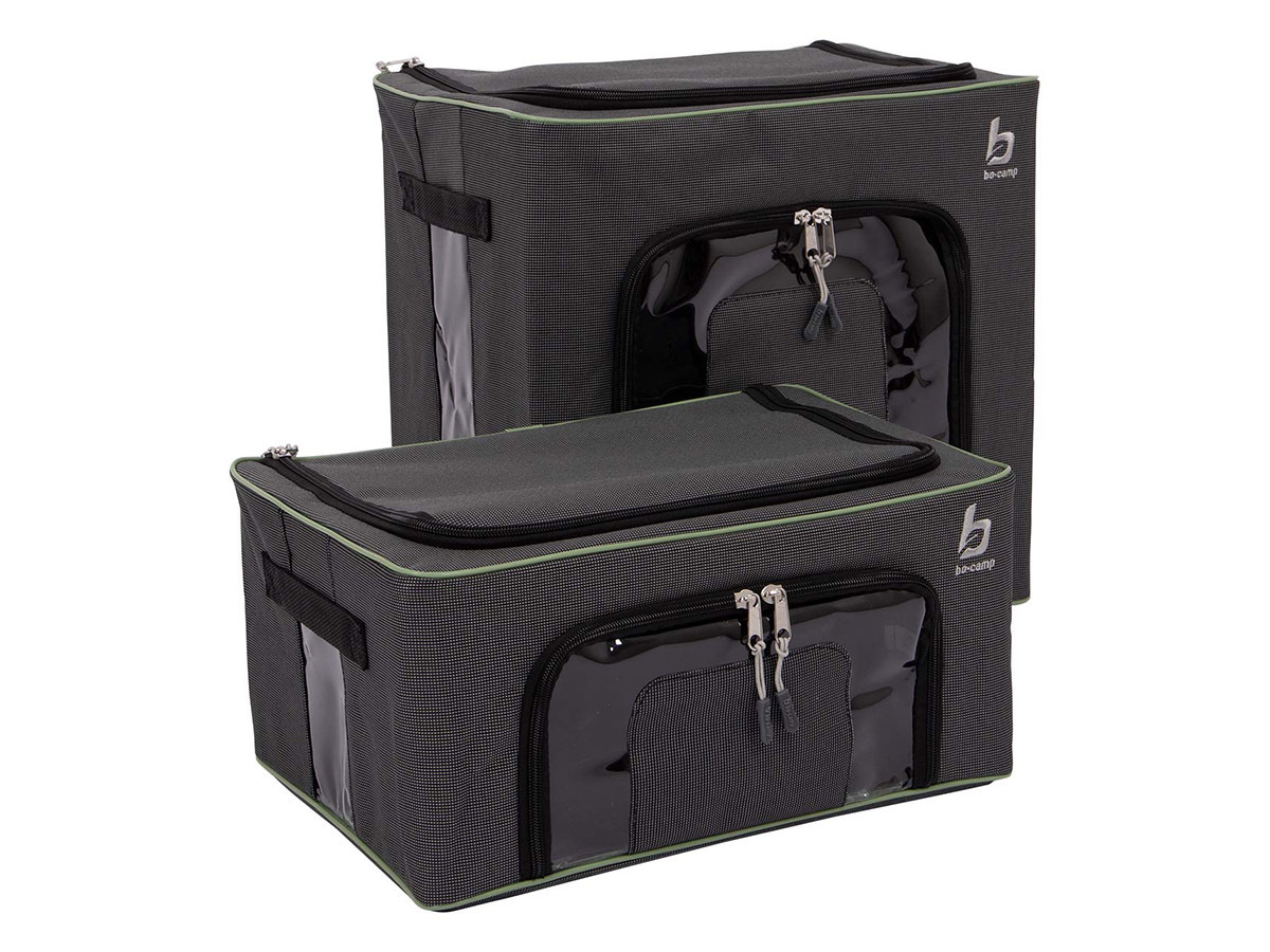 Bo-Camp opvouwbare opbergboxen - set van 2