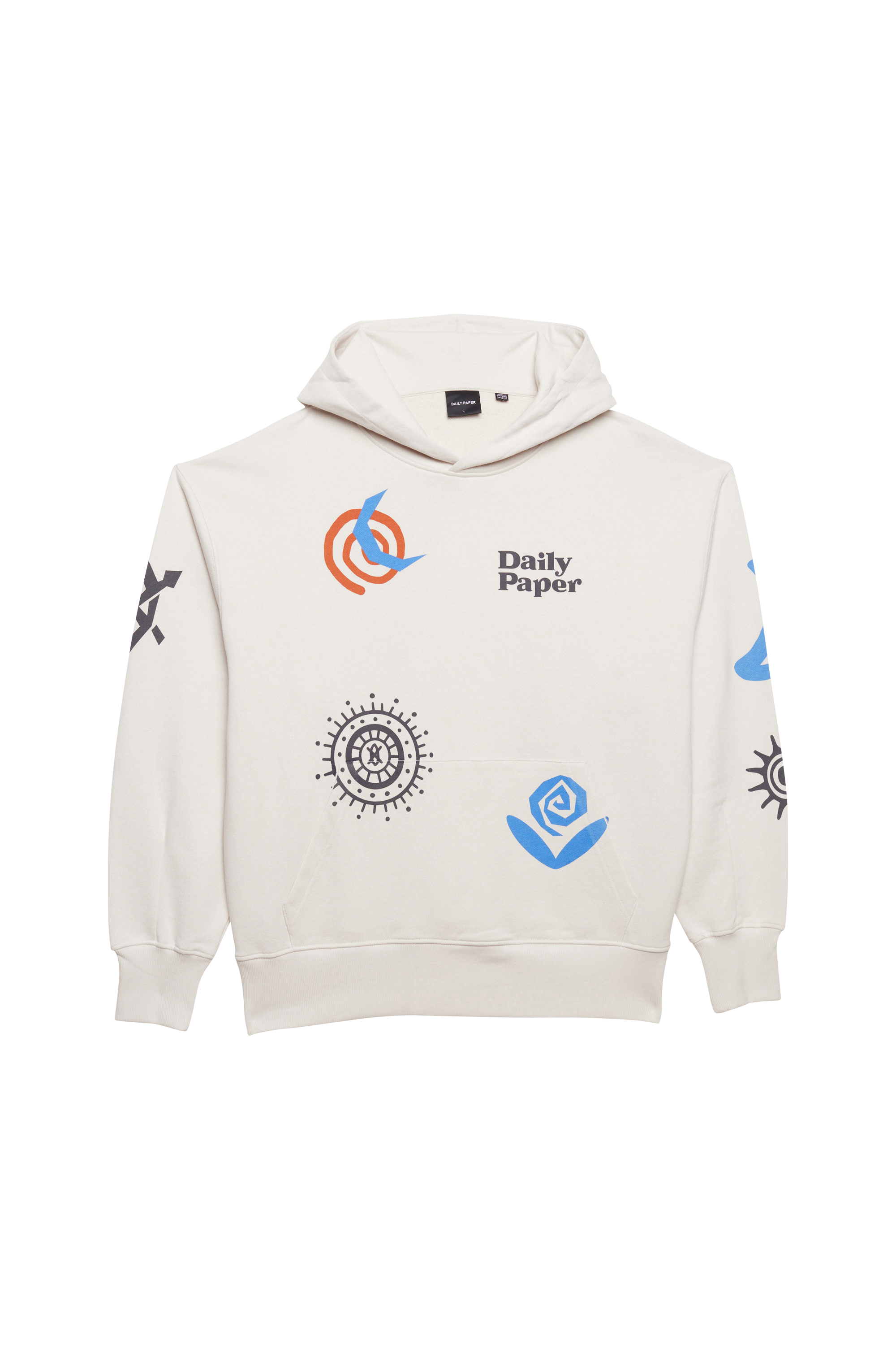Daily Paper hoodie PUSCREN Beige