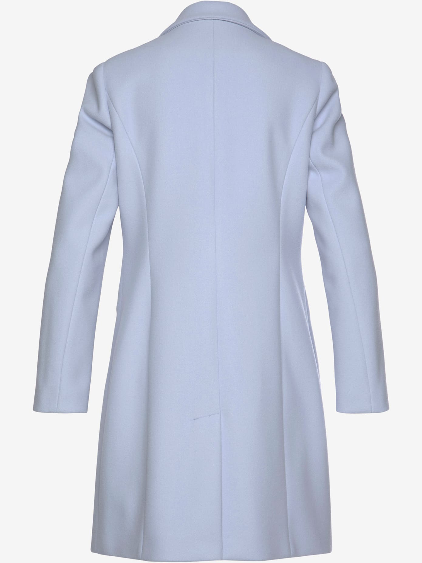 Manteau long, grand col à revers