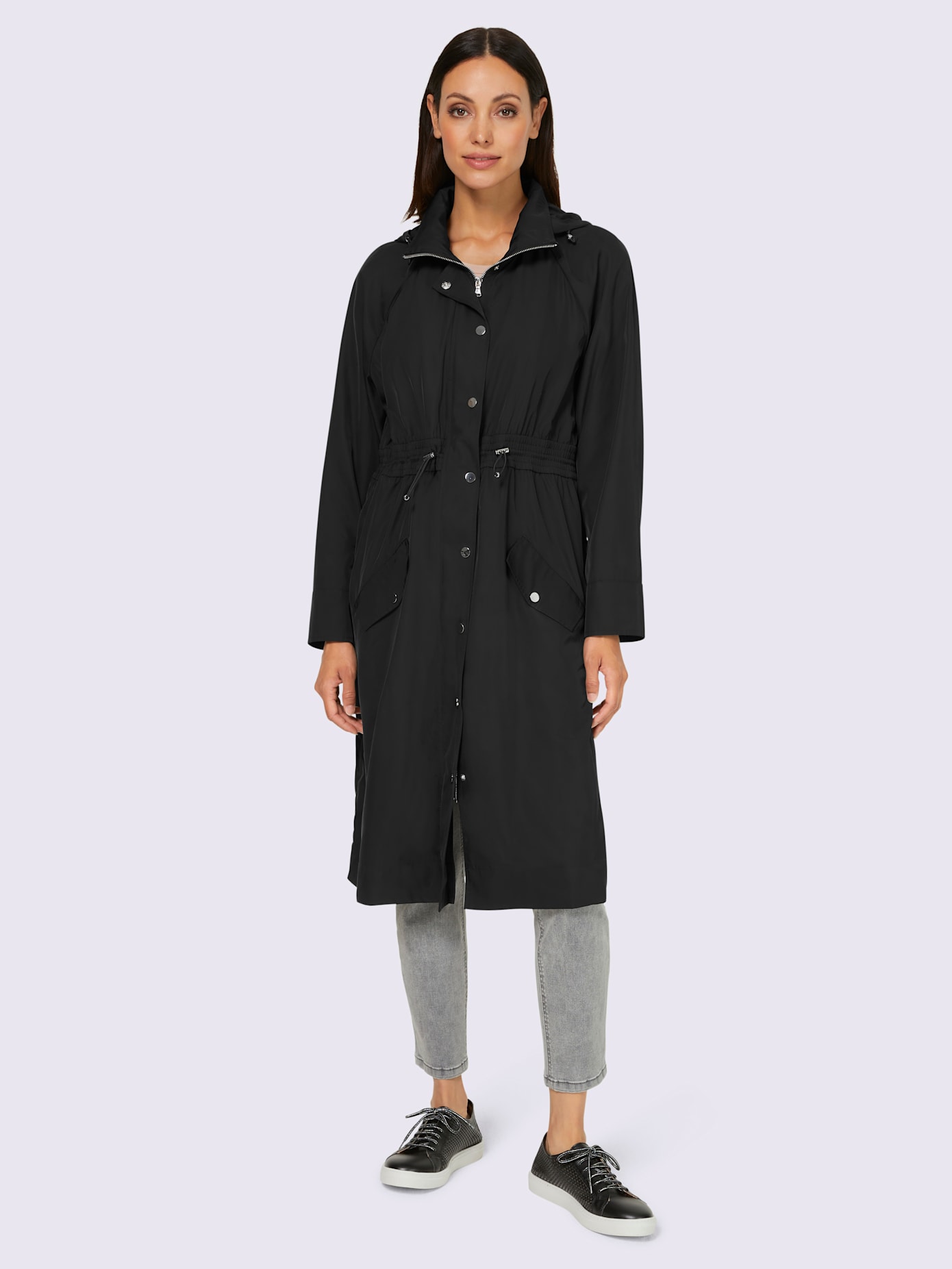 Manteau col montant tendance
