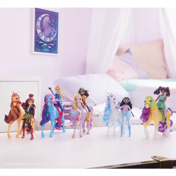 Unicorn Academy Kleine Puppe & Einhorn
