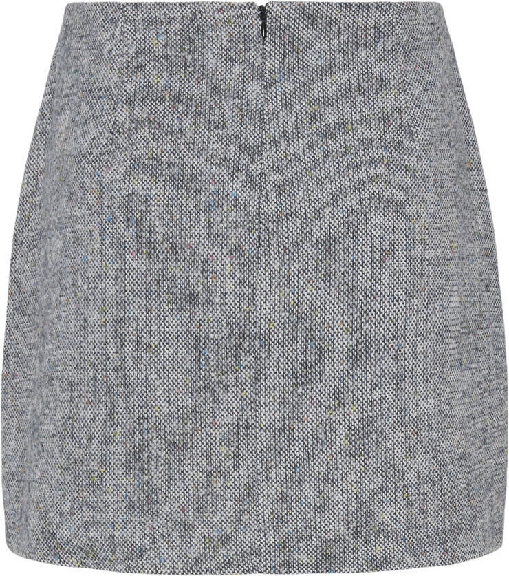 Pieces PCPOLLY HW MINI SKIRT BC Ombre blue
