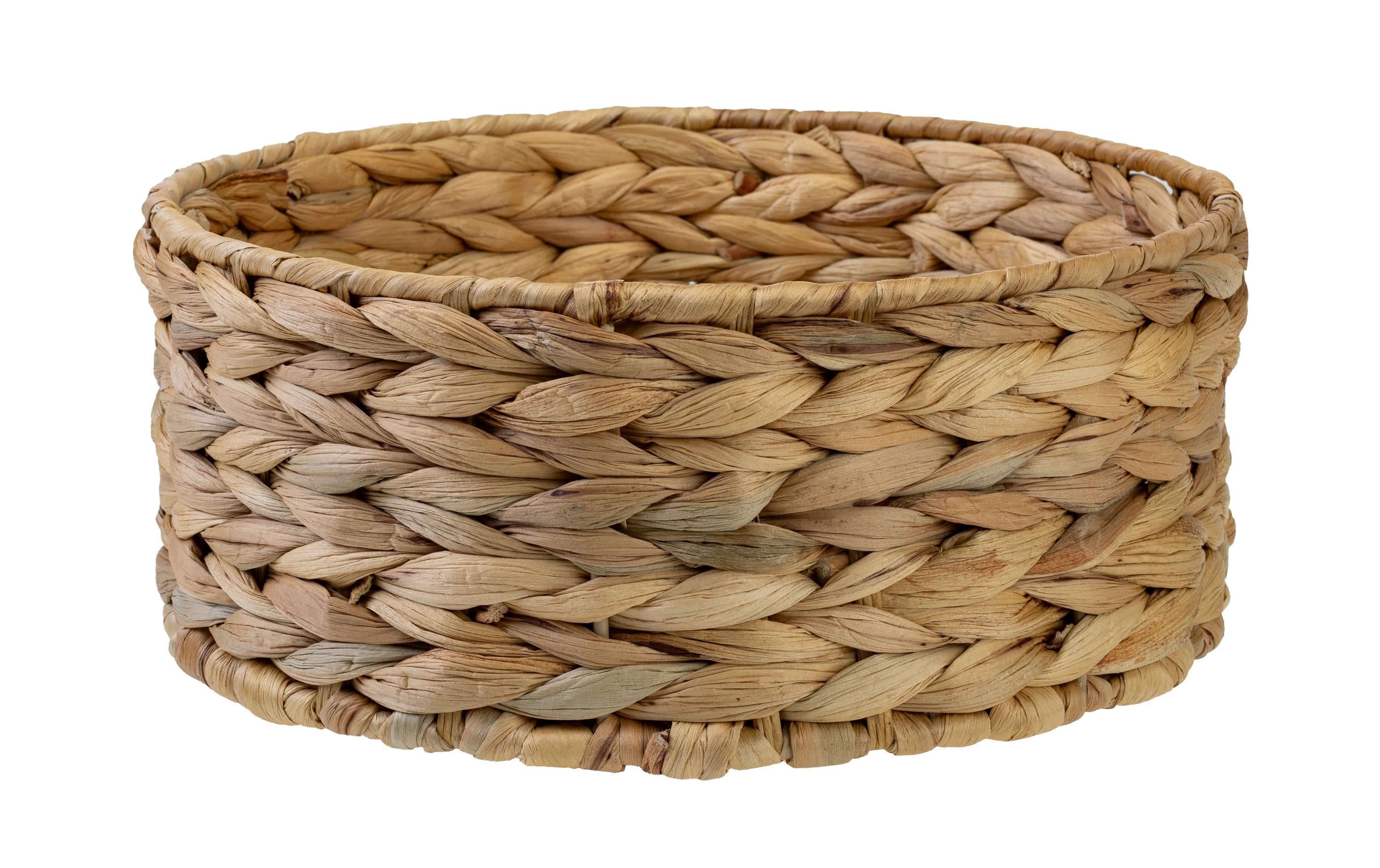 Aufbewahrungskorb Natur, 25 x 10 cmGeflochtener Behälter