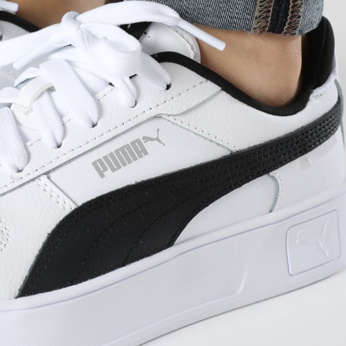Baskets Femme Carina Street 389390 Puma White Puma Black Silver
