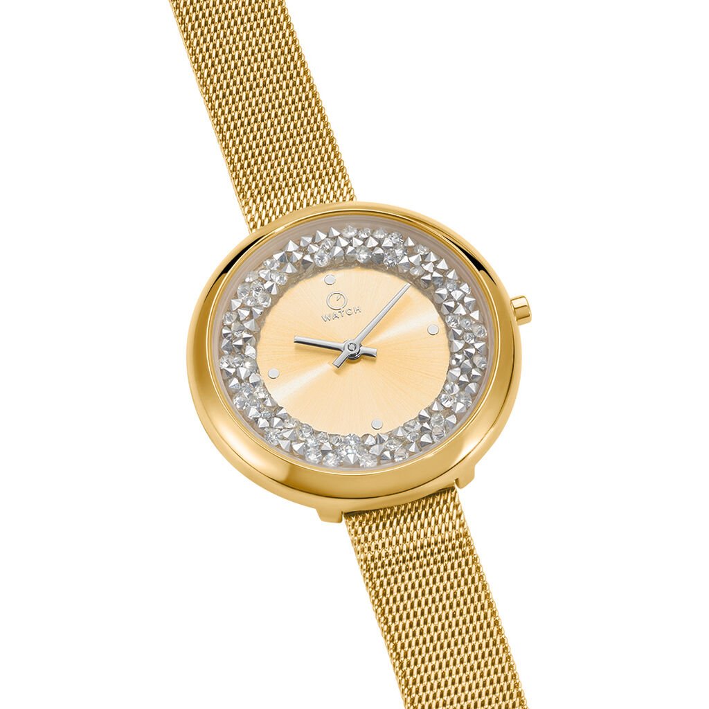 Montre O Watch Sunny Doré