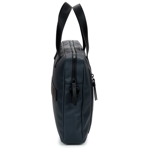 Tommy Hilfiger - TH PIQUE SLIM COMPUTER BAG - Marine