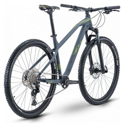 VTT Semi-Rigide Raymon HardRay Nine 6.5 Shimano Deore XT 12V 29'' Gris Foncé / Vert
