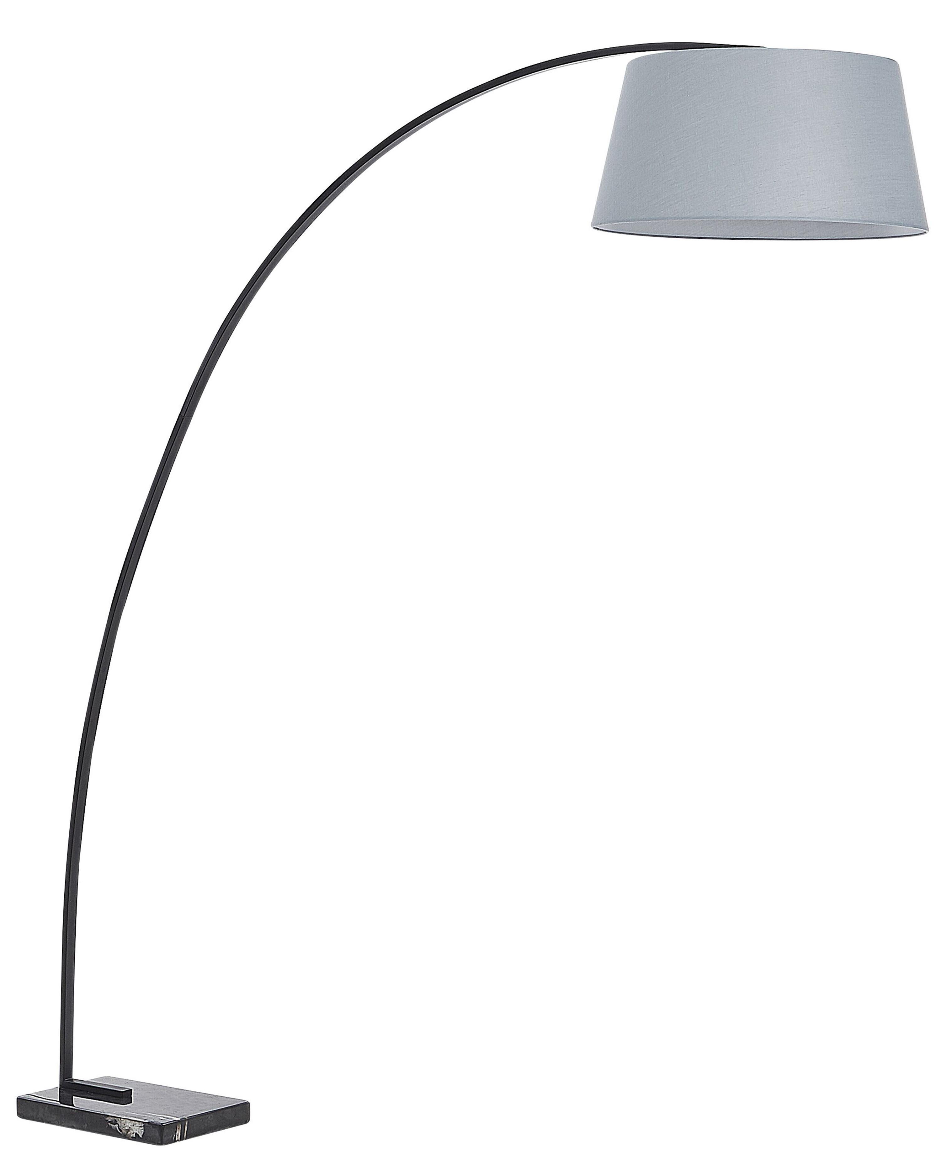 Staande lamp BENUE Metaal Grijs