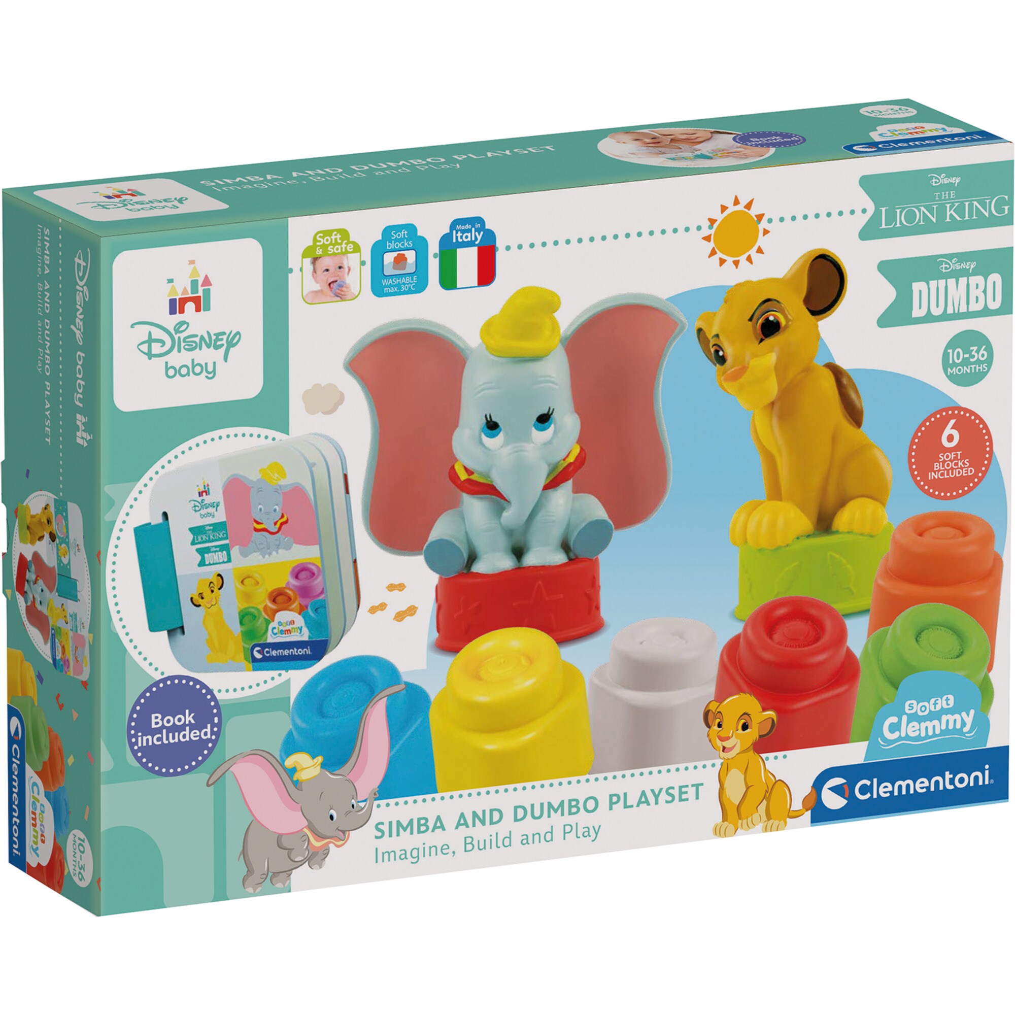 Clementoni Geschicklichkeitsspiel Clemmy - Disney Classic Spiel-Set