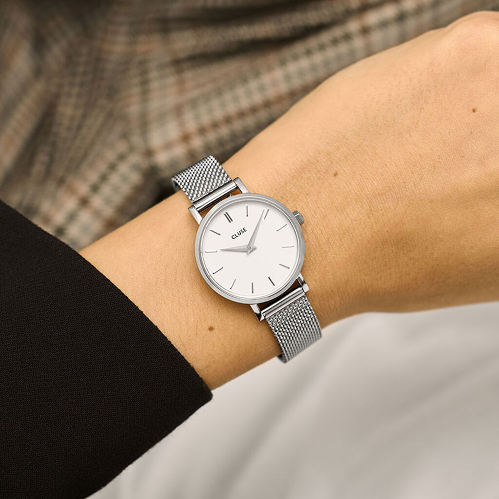 Montre Cluse Boho Chic Petite Blanc