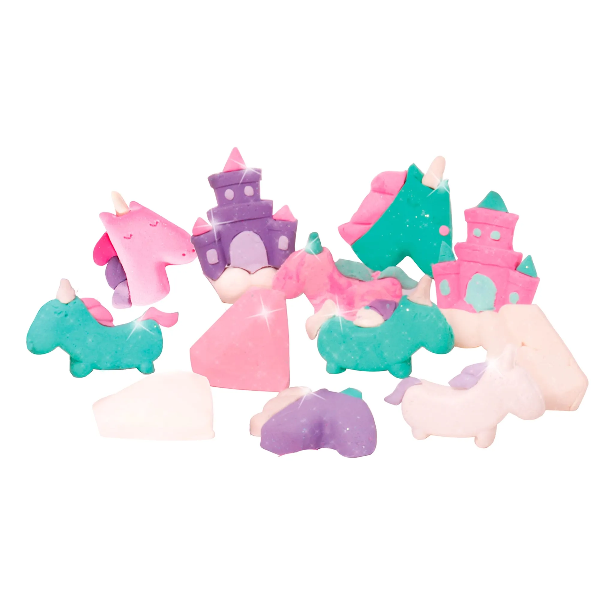 Tutti Frutti Trio Pâtes à Modeler - Licornes Scintillantes