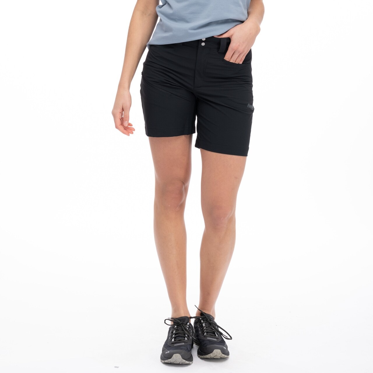 Vandre Light Softshell Shorts Dame Black