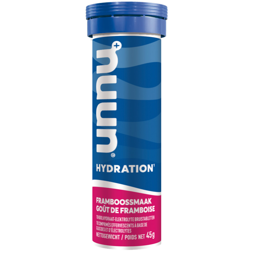 6x Nuun Hydration Framboos10 bruistabletten