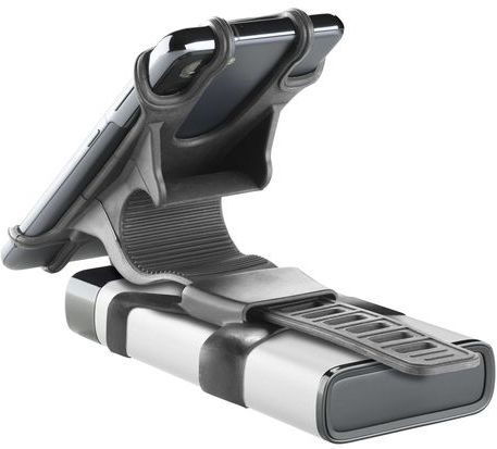 Rider - Power Bank - Smartphonehouder - Zwart - Siliconen
