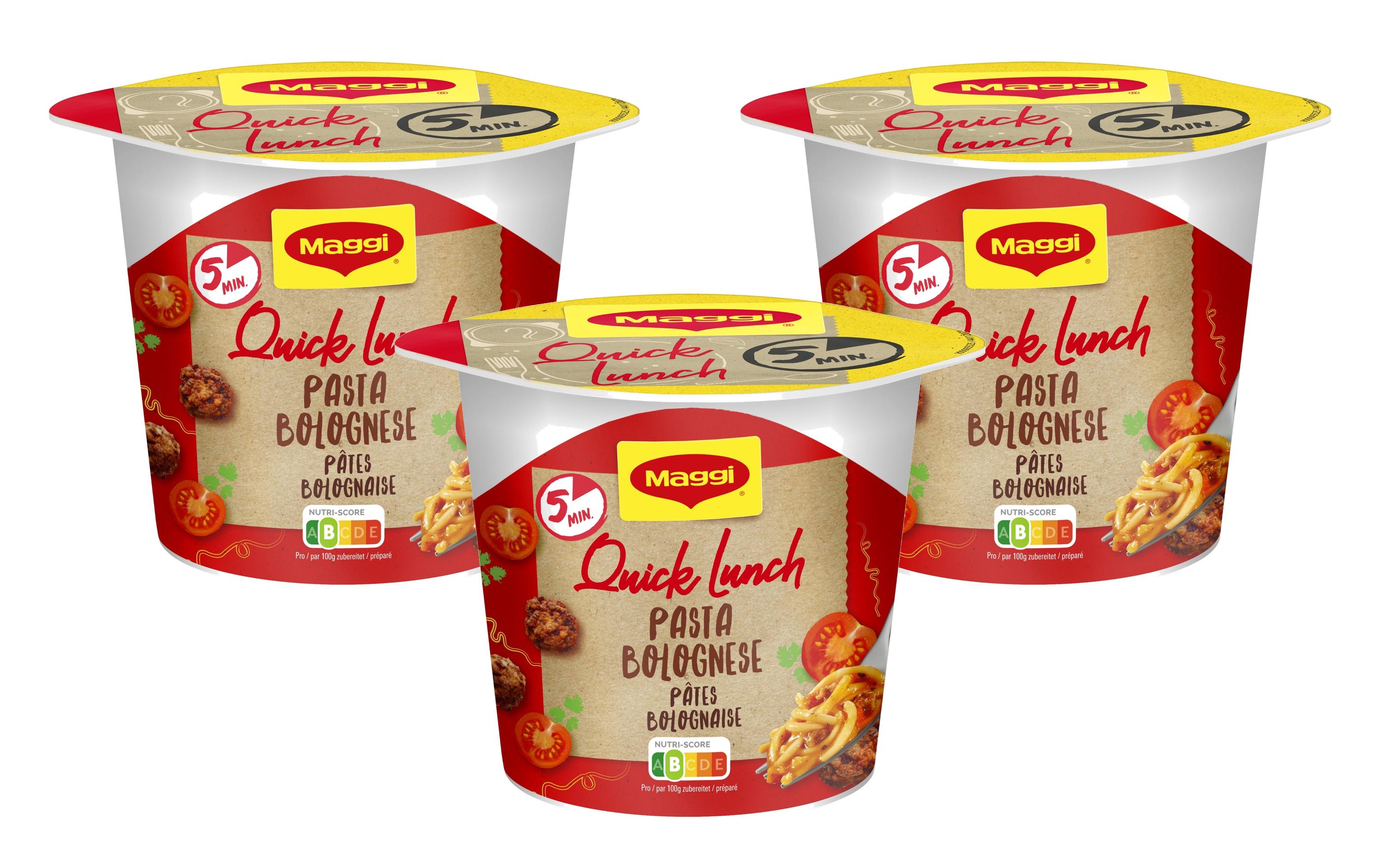 Quick Lunch Pasta Bolognese 3 x 60 gFertigmenu