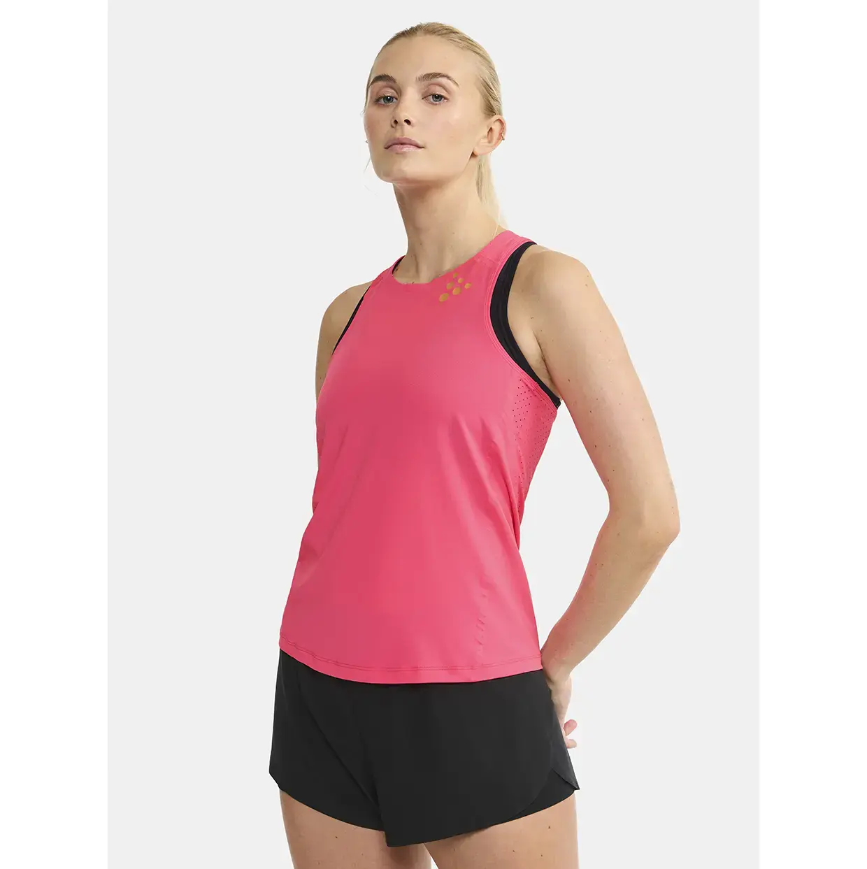 Craft Pro Hypervent 2 Hardloop Singlet Roze Dames